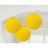 Yellow Paper Lantern Decorations 24.1cm - 3pk