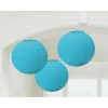 Turquoise Paper Lantern Decorations 24.1cm - 3pk