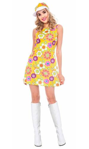 Flower Power Hippy - Adult Size Medium