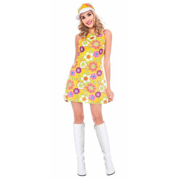 Flower Power Hippy - Adult Size Medium