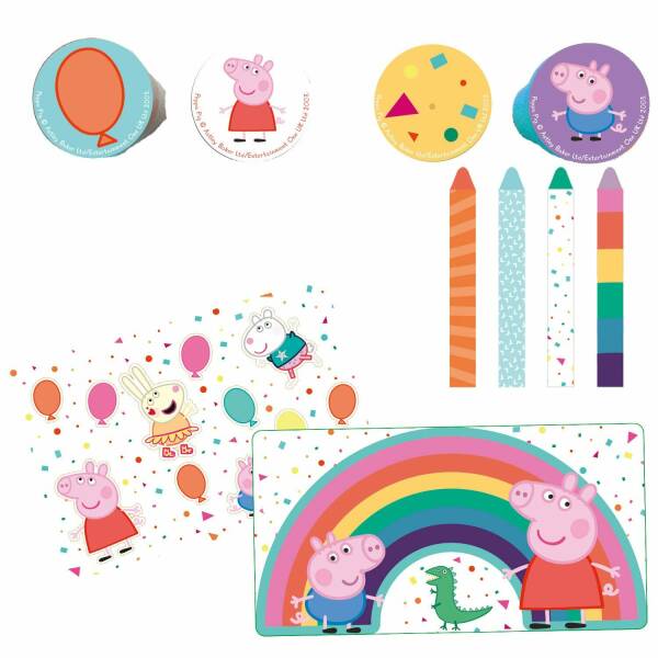 Peppa Pig Party Favour Stationery Pack - 16pk