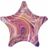 Marblez Purple Star Foil Balloon - 43cm