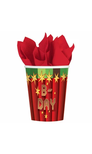 TNT Party! Paper Cups 266ml - 8pk