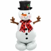 AirLoonz Snowman Foil Balloon 53 Inch - Air Fill Only