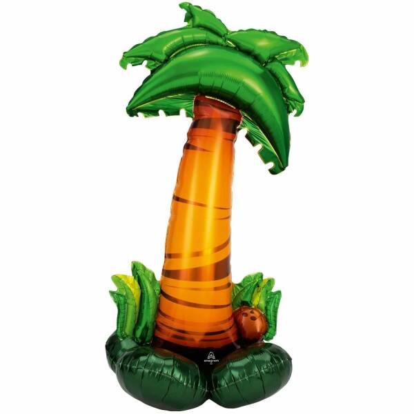 AirLoonz Palm Tree Foil Balloon 53 Inch - Air Fill Only