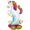 AirLoonz Unicorn Foil Balloon 55 Inch - Air Fill Only