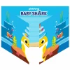 Baby Shark Party Invites and Envelopes - 8pk