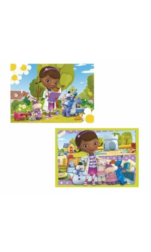 Doc McStuffins Super Colour Puzzle 68cm x 48cm - 24pcs