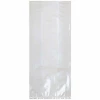 Clear Plastic Party Bags 10.1cm x 24.1cm x 5cm - 25pk