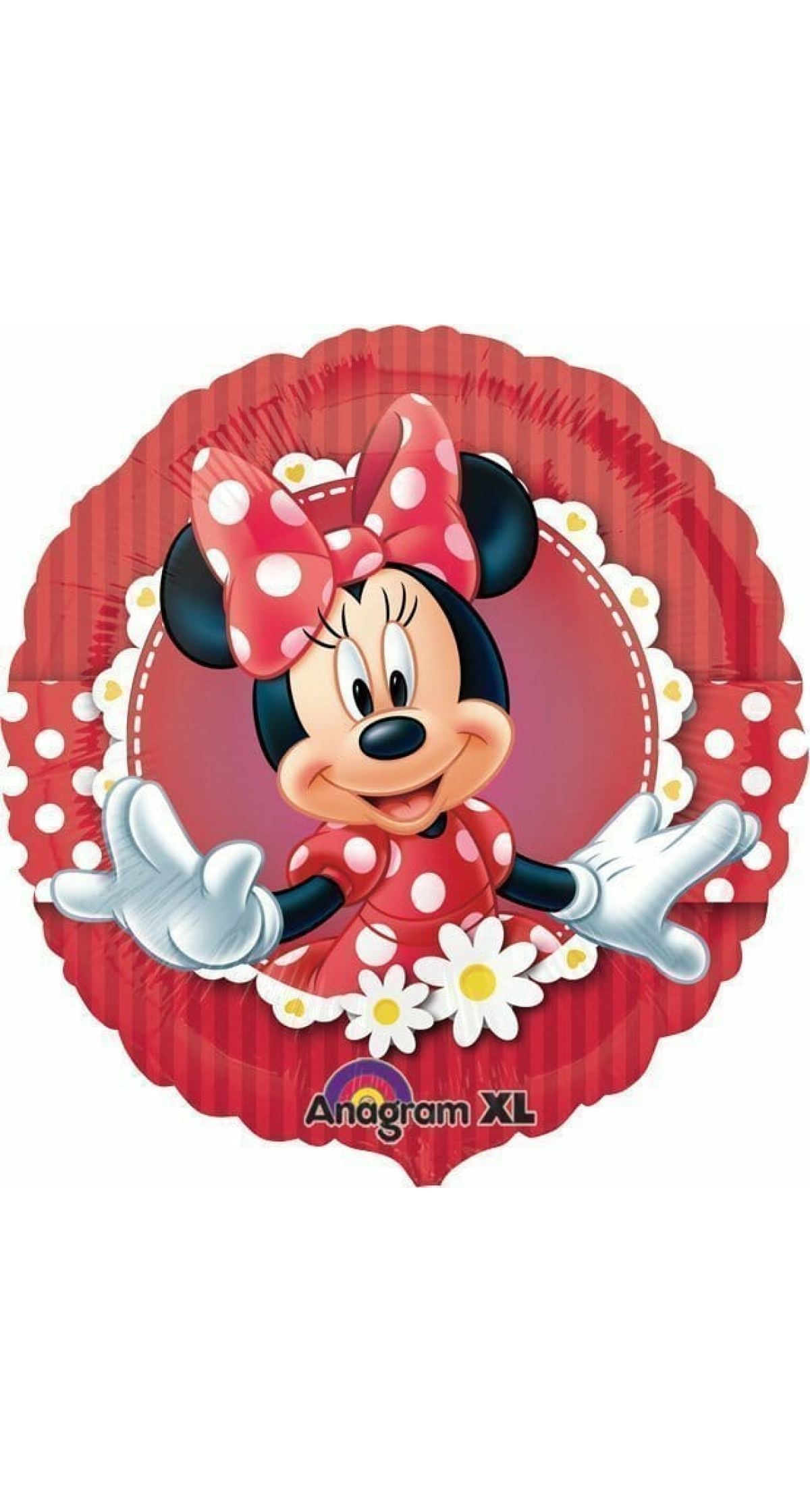 Minnie Mouse Round Foil Balloon 17"