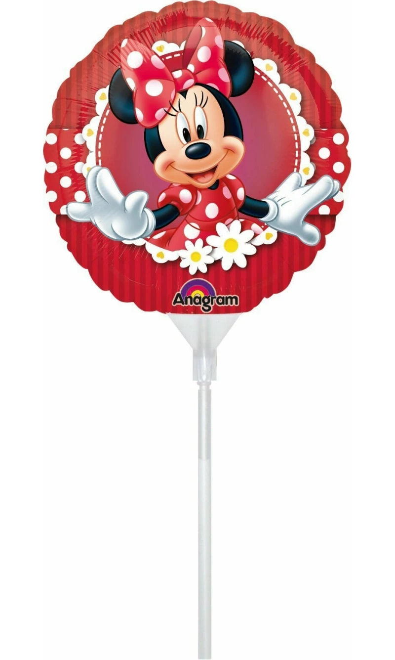 Minnie Mouse Balloons 9" Foil - 3pk