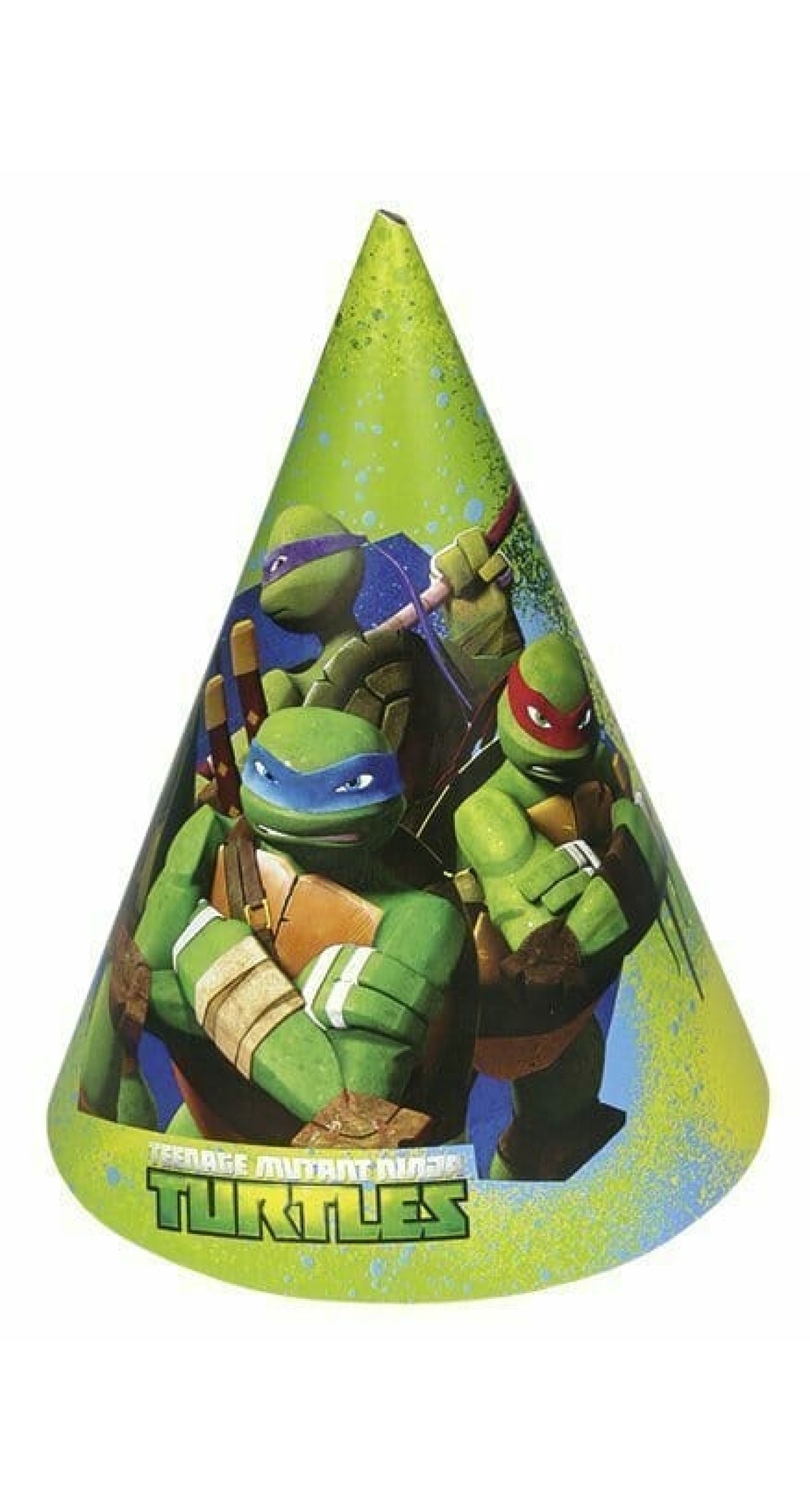 Teenage Mutant Ninja Turtles Party Hats - 6pk