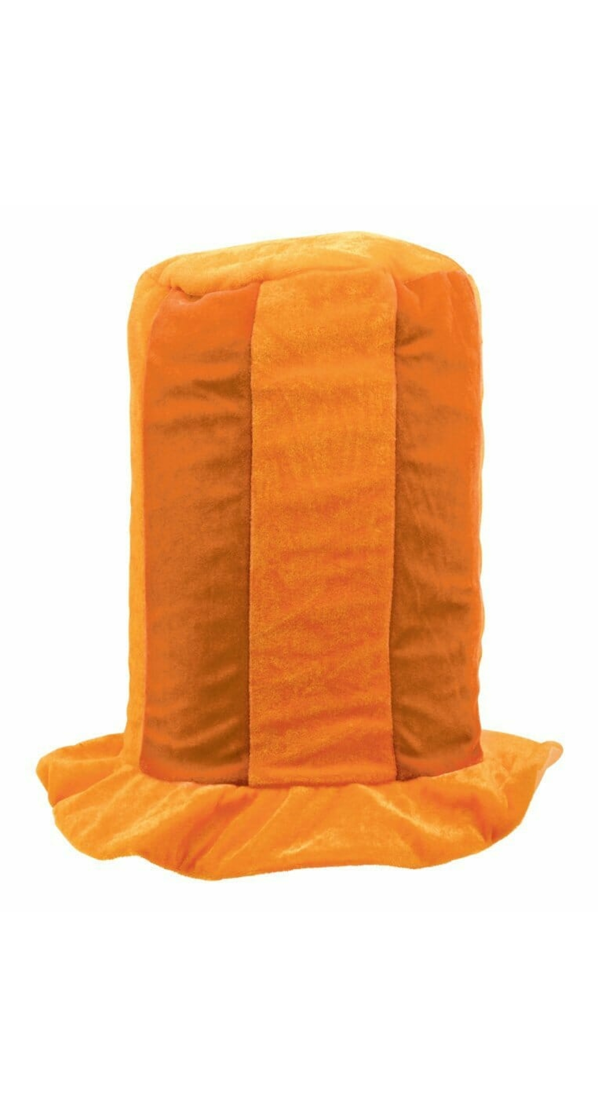 Orange Tall Top Hat - Adult One Size