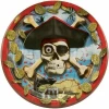 Pirate Bounty Paper Plates 17.8cm - 8pk