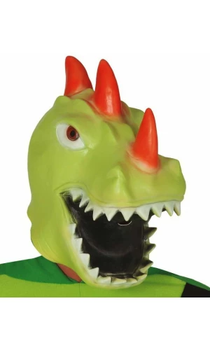 Dino Rex Latex Mask (Fortnite) - Adult One Size
