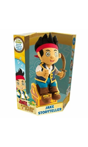 Jake And The Never Land Pirates Jake Dancing Storyteller Plush with 8 Fun Stories & Songs