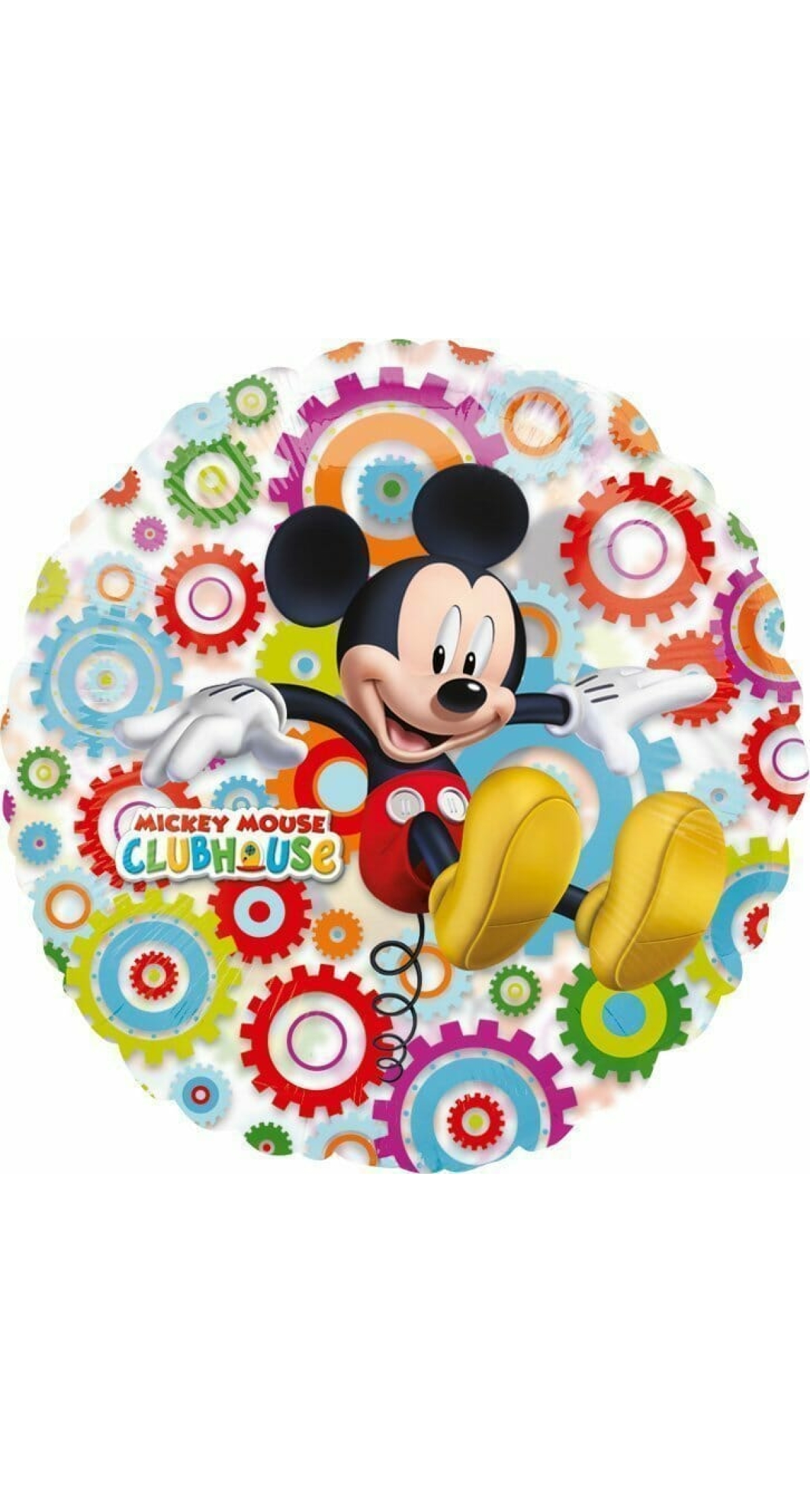 Mickey Mouse Transparent Round Foil Balloon 26" (66cm)