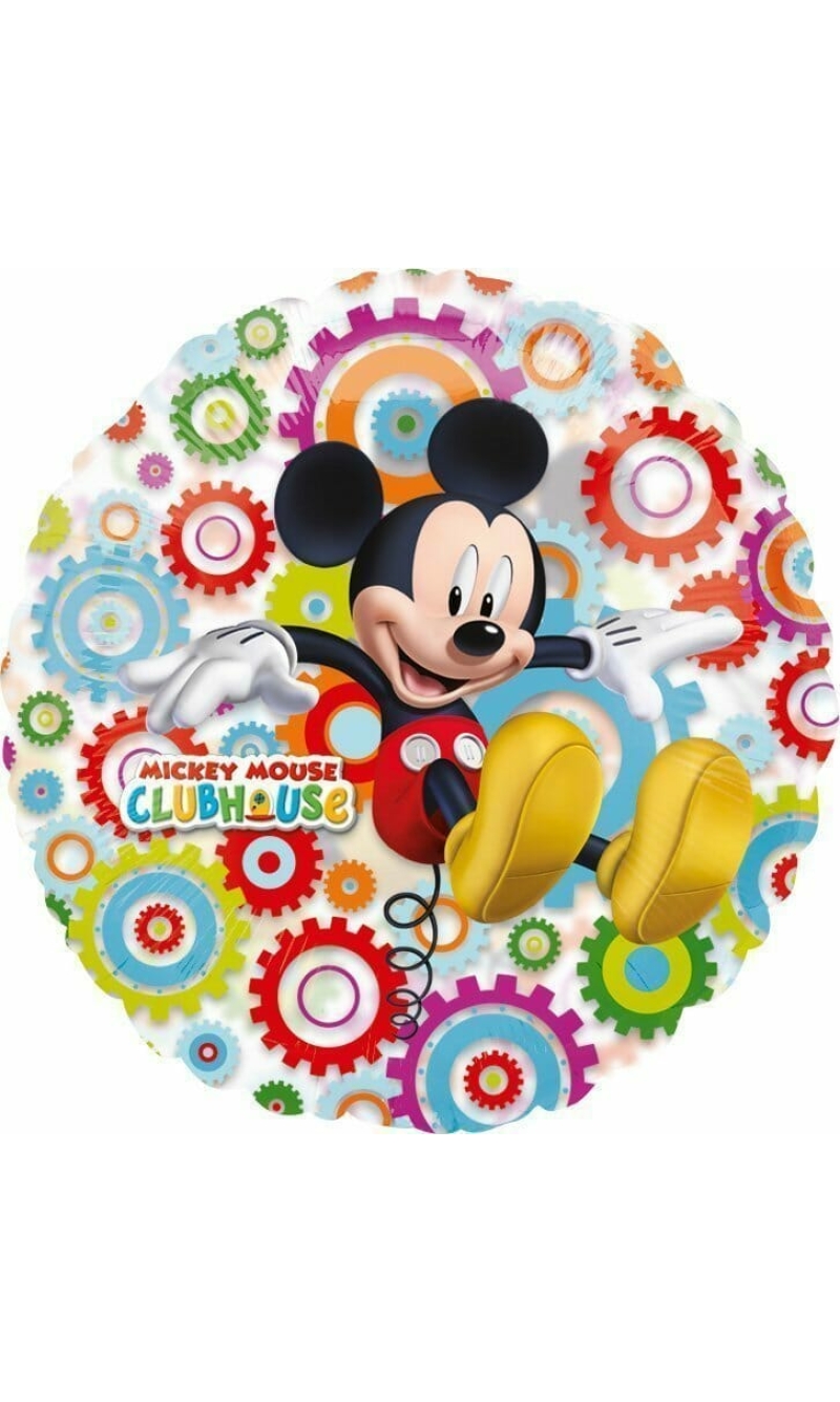 Mickey Mouse Transparent Round Foil Balloon 26" (66cm)