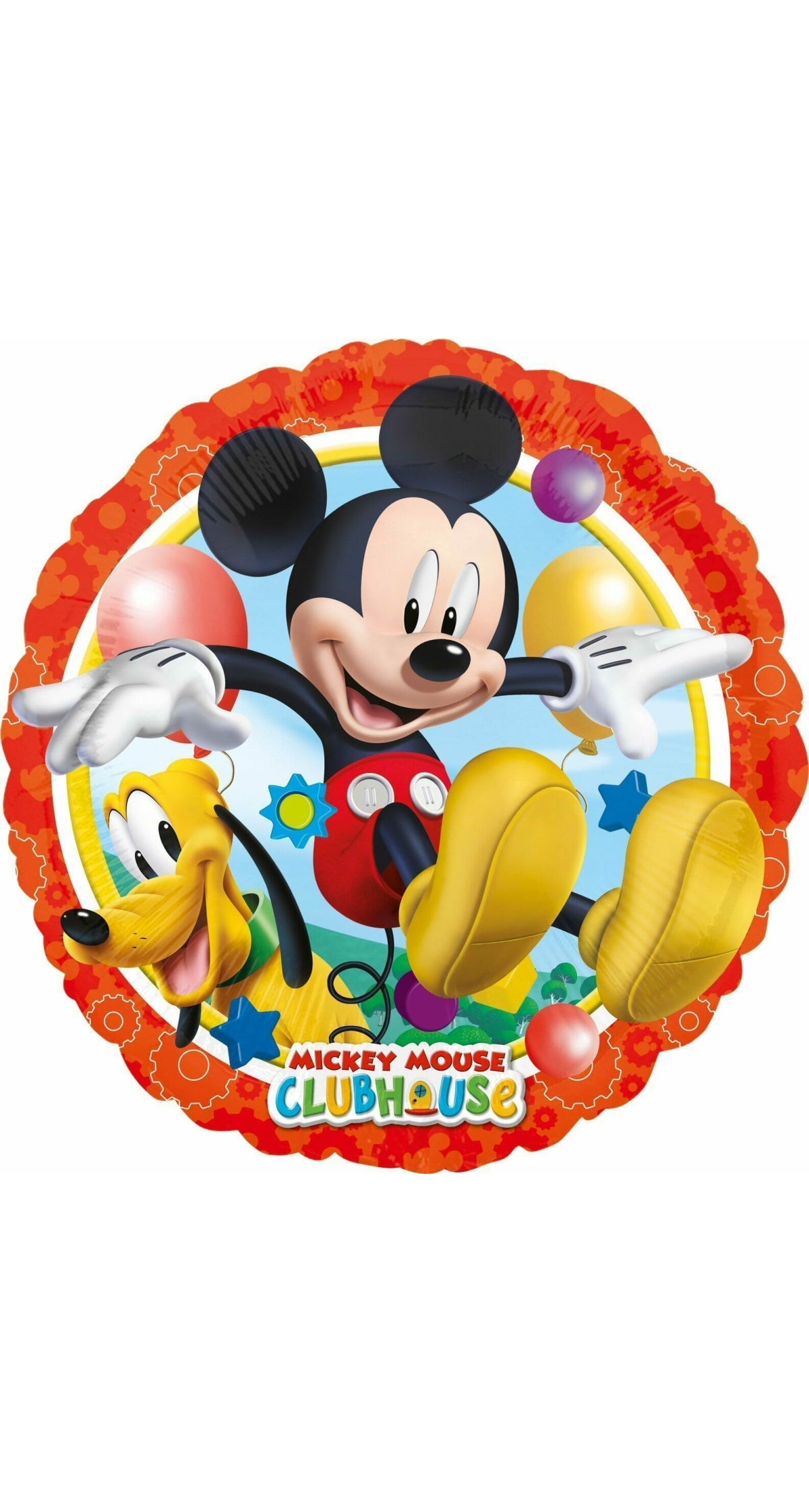 Mickey Mouse Round Foil Balloons 17"