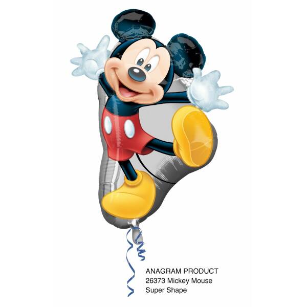 Mickey Mouse Super Shape Foil Balloon 22" x 31" (55cm x 78cm)