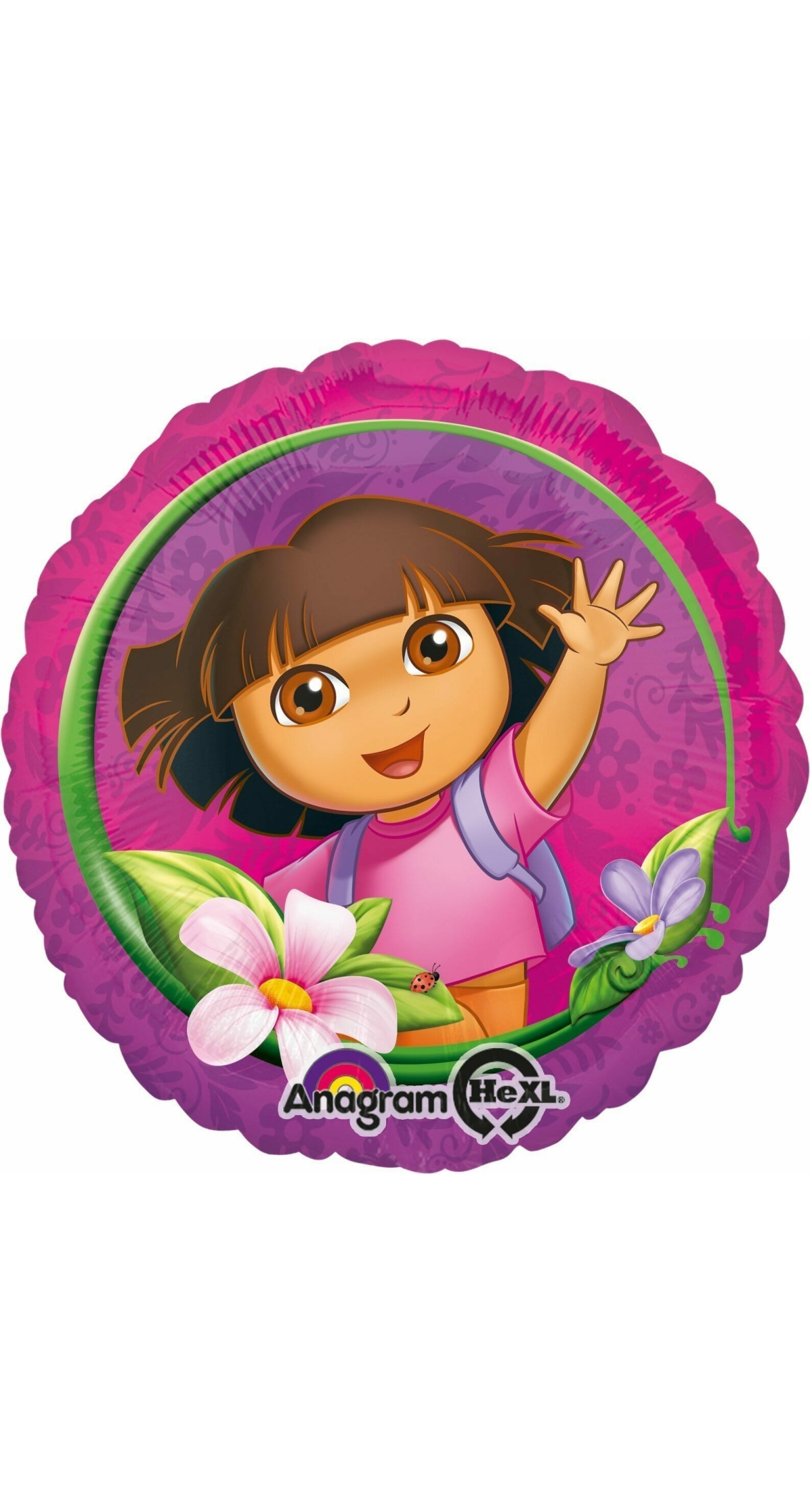 Dora the Explorer Round Foil Balloon 17"