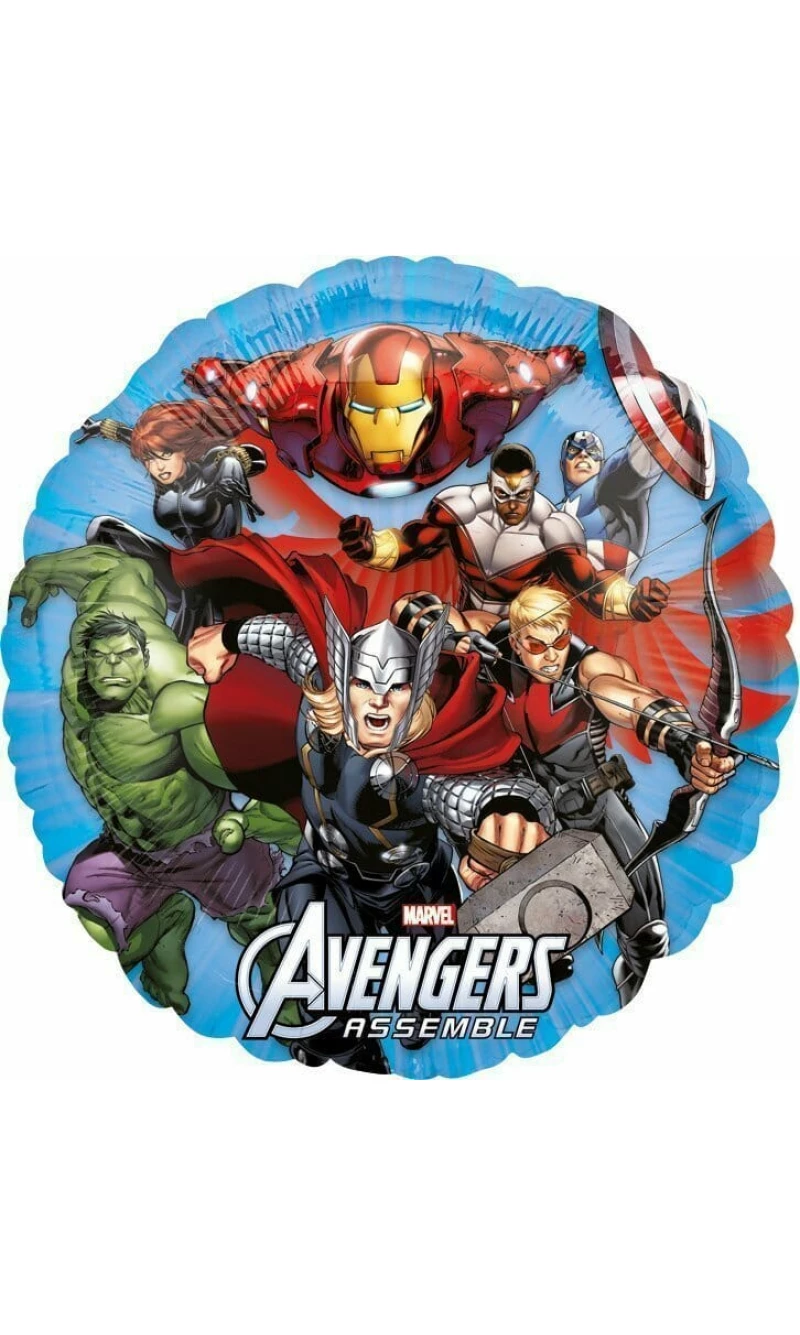 The Avengers Round Foil Balloon 17"