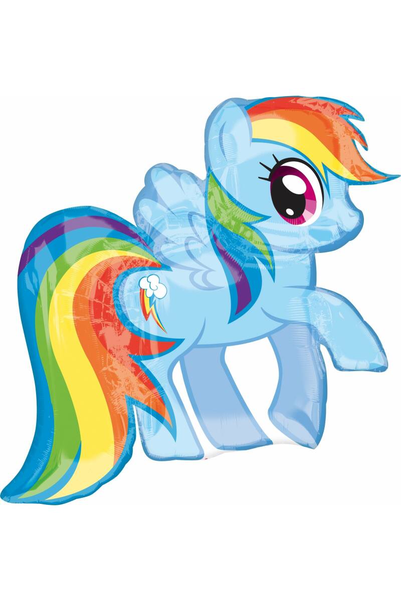 My Little Pony Super Shape Foil Balloon 27" x 28" (71cm x 68cm)