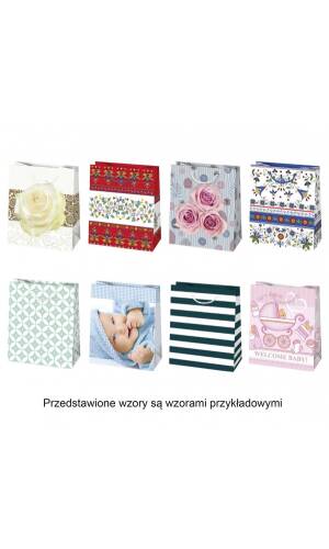 Decorative Gift Bag (Assorted Designs) - 190x230x105mm