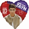 One Direction Zayn Heart Foil Balloon 17''