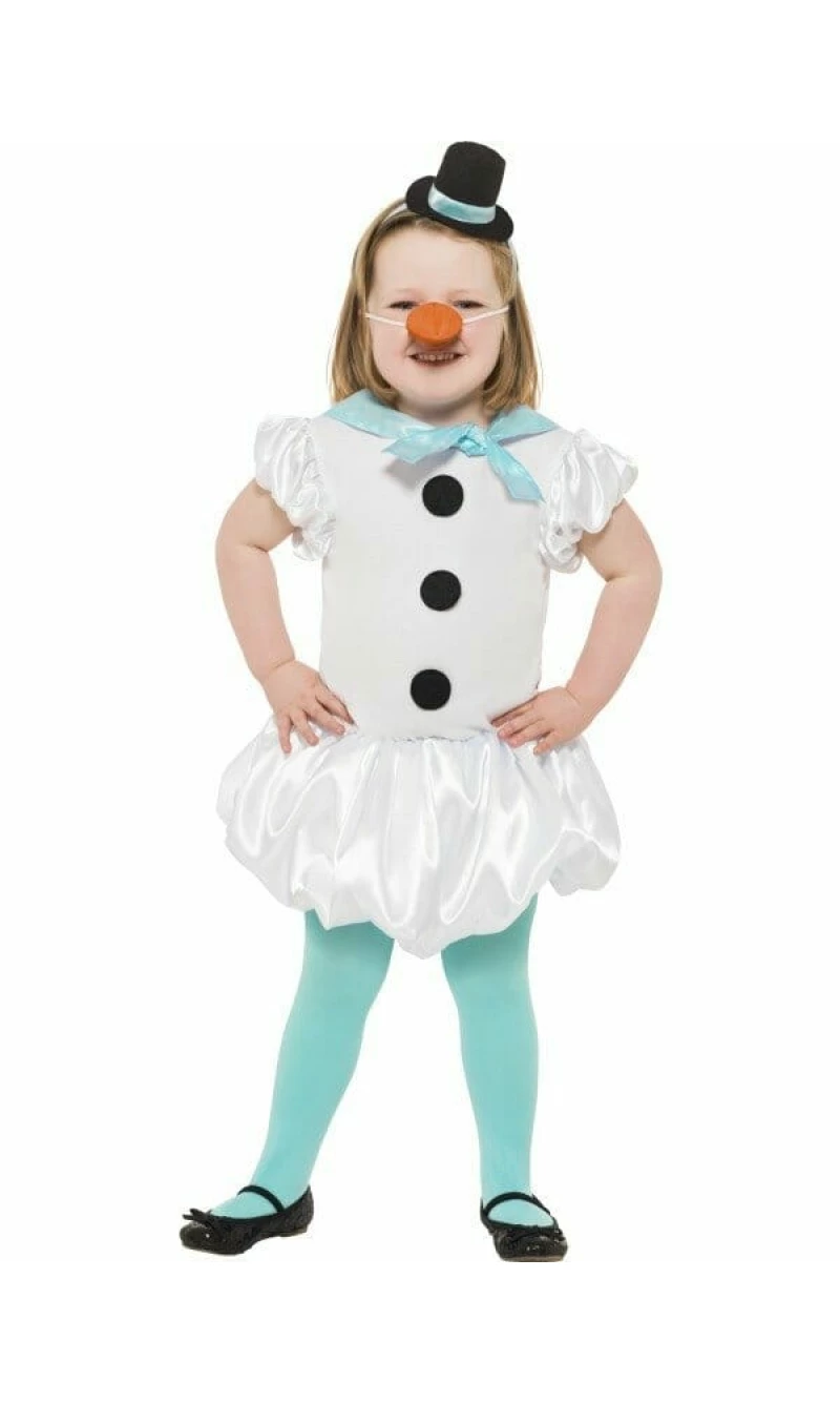 Snowgirl Puffball - Age 4 to 6 Years