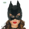Black Cat Woman Kitty Mask - Adult One Size