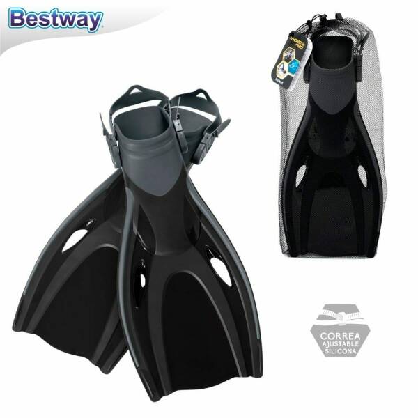 Bestway Hydro-Pro Swimming Fins Assorted - Adult Size 43-48 (Online Only)