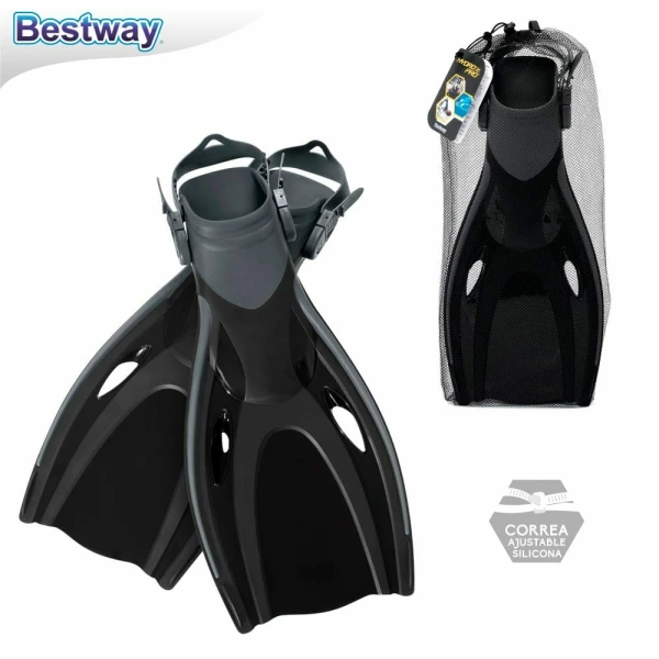 Bestway Hydro-Pro Swimming Fins Assorted - Adult Size 43-48 (Online Only)