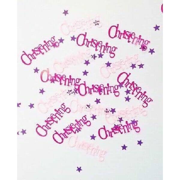 Pink Christening Confetti - 14g