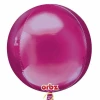 Bright Pink Orbz Foil Balloons 15" x 16" (38cm x 40cm)