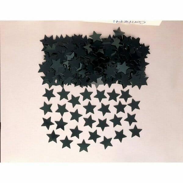 Stardust Sparkling Black Confetti - 14g