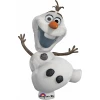 Frozen Olaf Super Shape Foil Balloon 23" x 41" (58cm x 104cm)