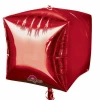 Red Cubez Foil Balloons 15" (38cm)