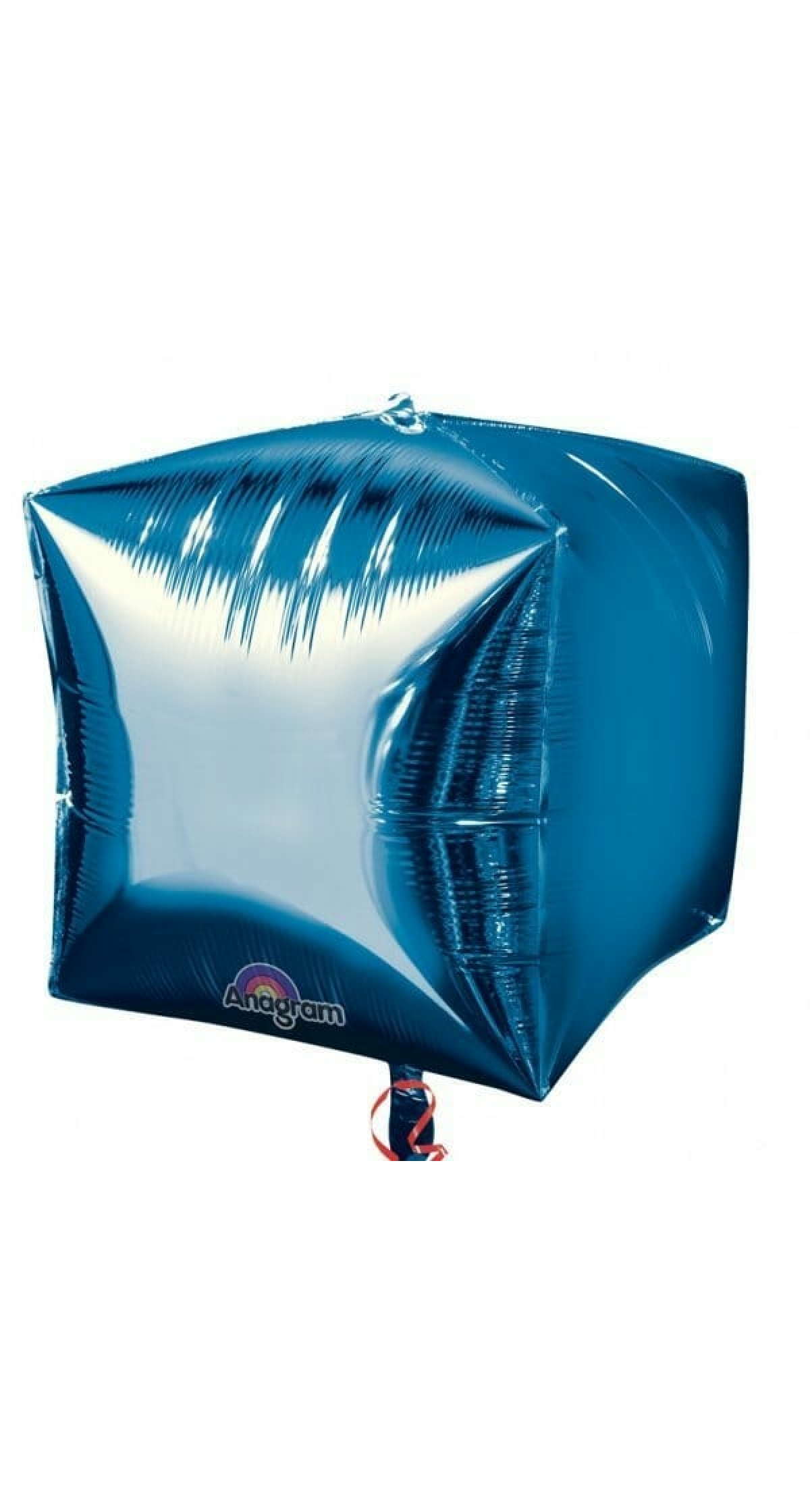 Blue Cubez Foil Balloons 15" (38cm)