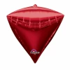 Red Diamondz Foil Balloon 15" x 17" (38cm x 43cm)