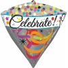 Celebrate Diamondz Foil Balloon 15" x 18" (38cm x 45cm)