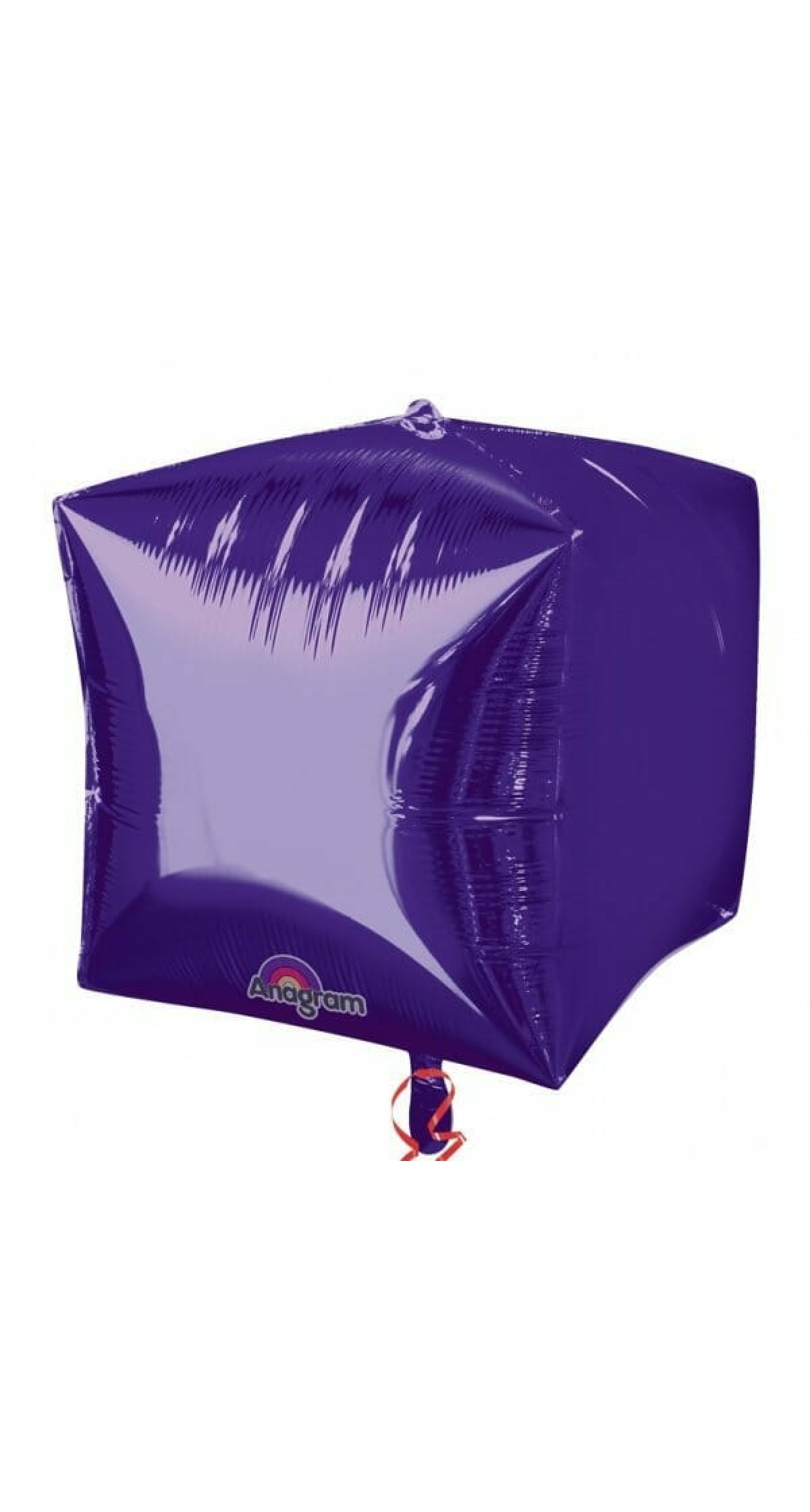 Purple Cubez Foil Balloons 15" (38cm)