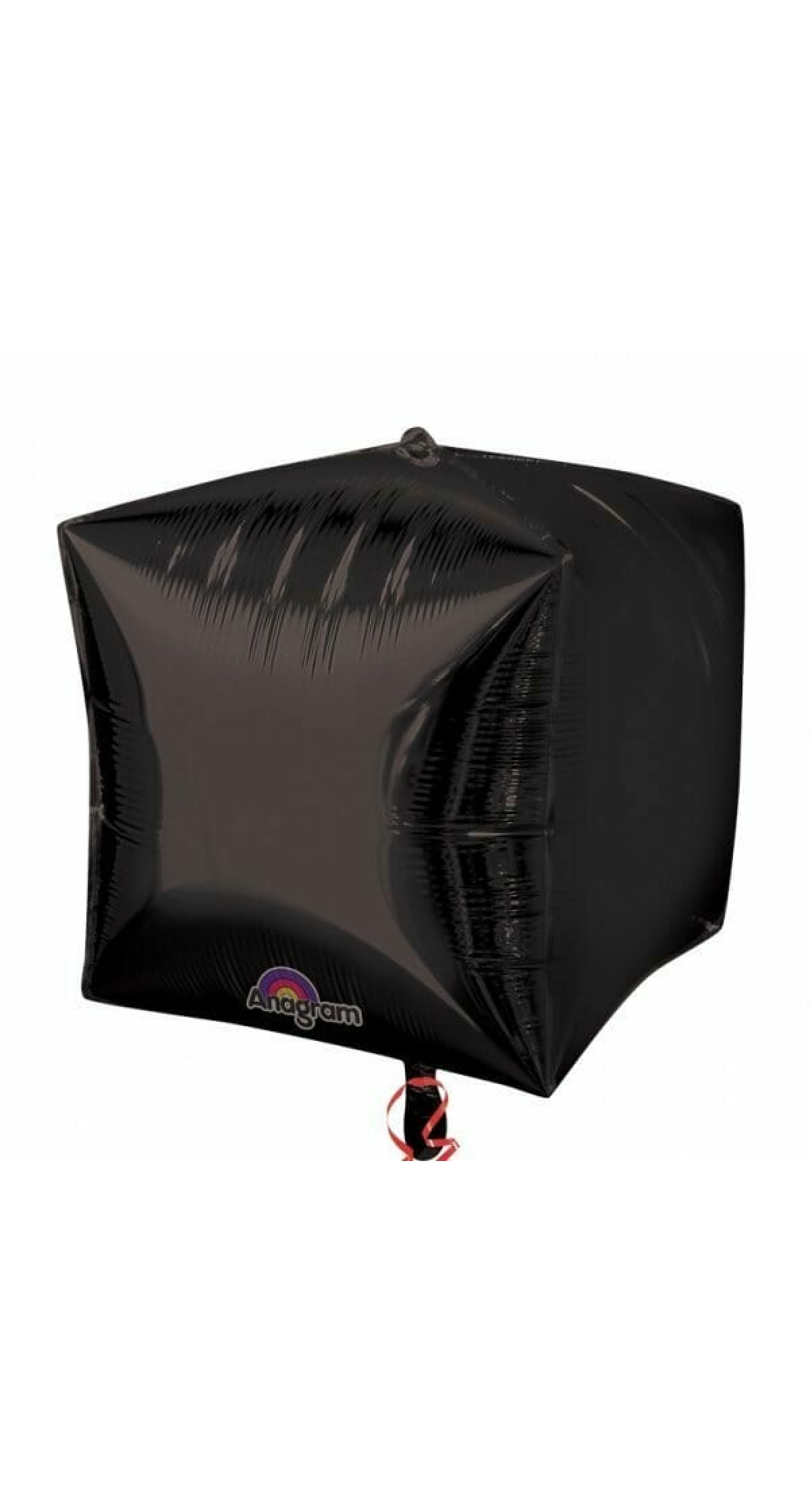 Black Cubez Foil Balloons 15" (38cm)