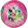 Minnie Mouse Bow-Tique Orbz Round Foil Balloon 15" x 16" (38cm x 40cm)