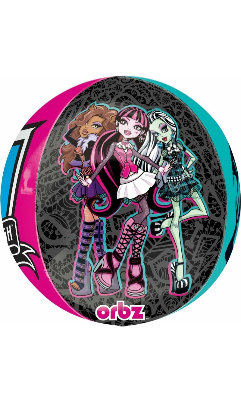 Monster High Orbz Foil Balloon - 38cm x 40cm