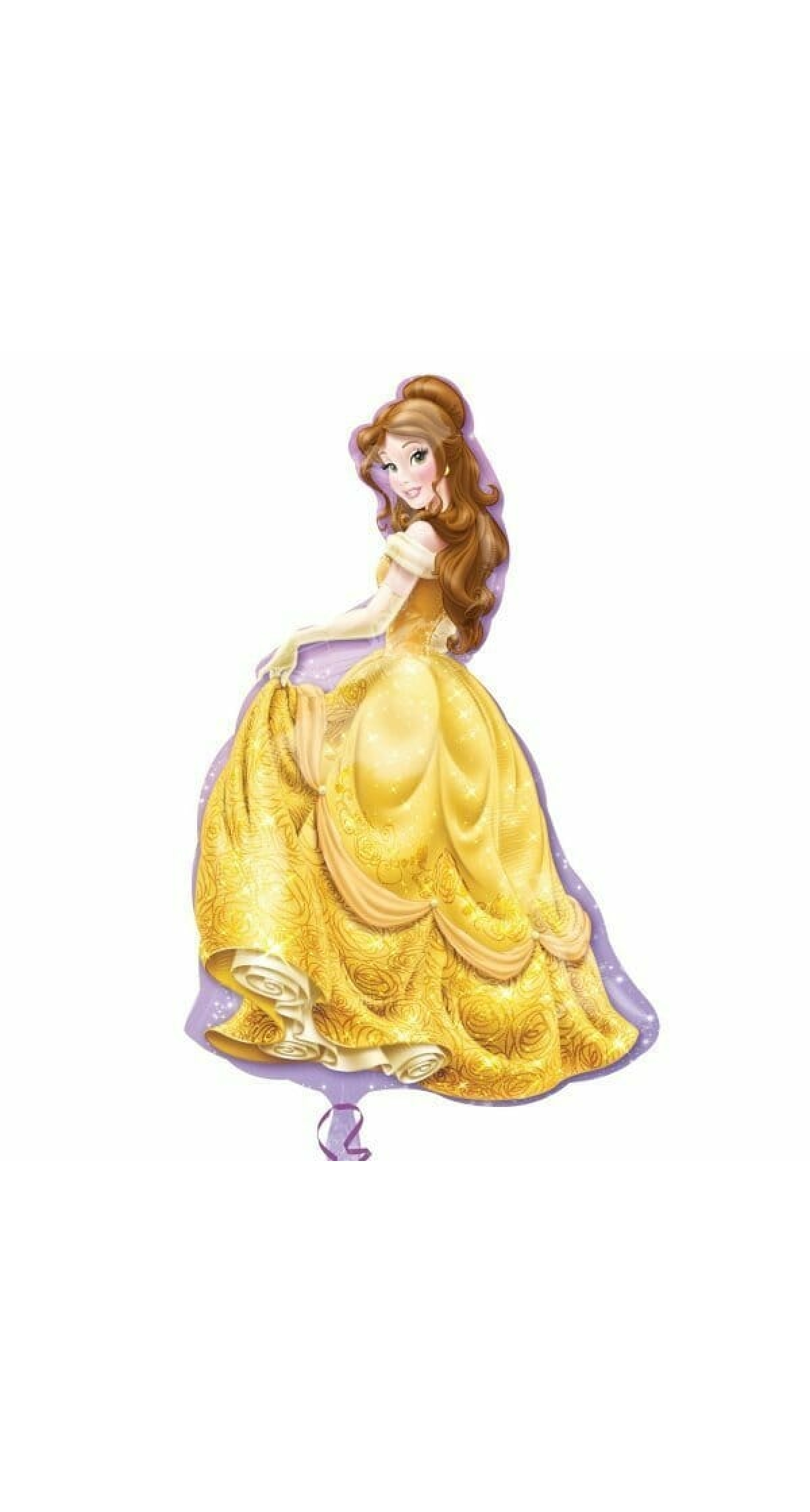 Princess Belle Super Shape Foil Balloon 24" x 39" (60cm x 99cm)