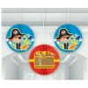 Little Pirate Honeycomb Decorations 17.78cm - 3pk