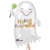 Happy Halloween Ghost with Candy Jr. Shape Foil Balloon - 14" x 22" (35cm x 55cm)