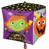 Halloween Characters Cubez Foil Balloon - 15" x 15" (38cm x 38cm)