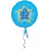 Blue Stars No. 4 Holographic (18'' Foil Balloon)